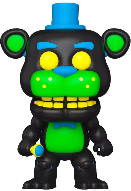 Five Nights at Freddy's POP! Games Vinyl Figure Freddy Fazbear (Blacklight) 9 cm