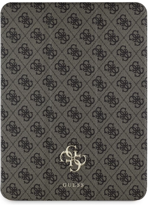 Guess GUFC13RM24PS4SGW iPad Air 13" 2024 brown Magnetic 4G Big Logo