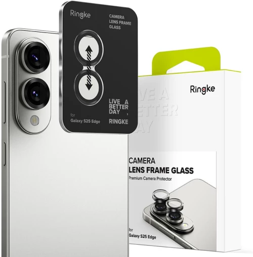 Tech-Protect Quick Set+ Tempered Glass for Samsung Galaxy S25 Edge - Clear