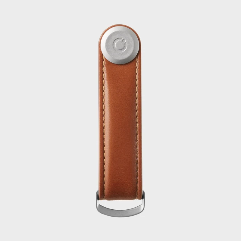 Orbitkey - Leather Key Organiser - Cognac/Tan / Gadgets