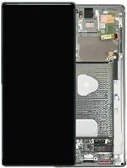 For Galaxy (GH82-23495C-FG3) OLED Touchscreen incl. frame (Compatible soft) - Green, For Galaxy Note 20; SM-N981