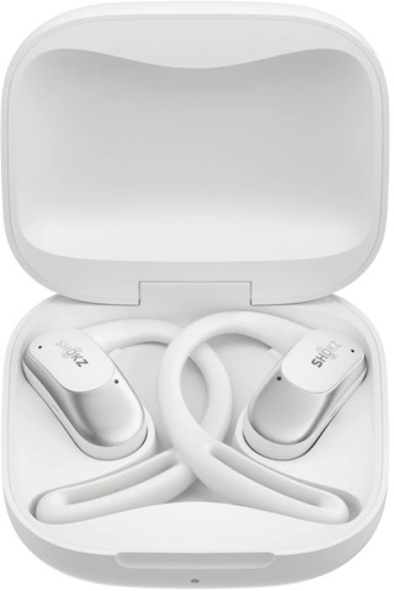 SHOKZ OpenFit Air, weiss Headset Wireless Ear-hook Calls/Music/Sport/Everyday Bluetooth White