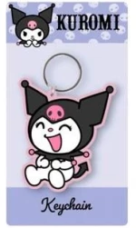 KUROMI - Pink - Rubber Keychain