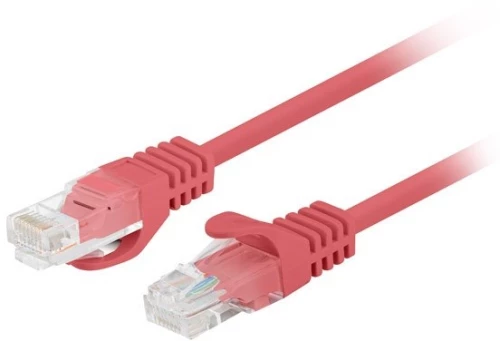Fluke Passed Lanberg patchcord cat.6 UTP 0.25 m red 10-pack