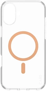 CARE by PanzerGlass Flagship Case iPhone 16 Plus 6.7" peach/peachy MagSafe 1375