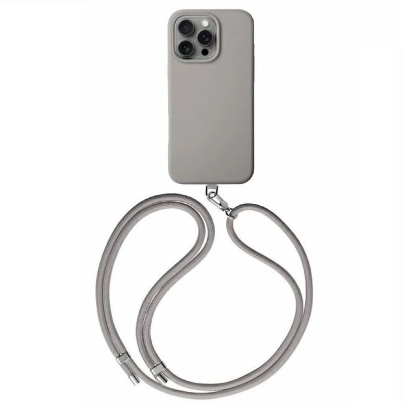 Uniq Coehl Creme iPhone 16 Pro 6.3" Magnetic Charging case gray/taupe gray
