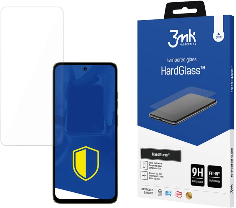 Tempered glass 3mk HardGlass for Motorola Moto G56