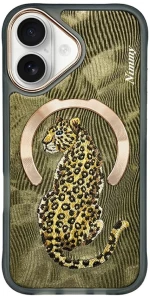 Nimmy Magnetic Fantasy Animal MagSafe Case for iPhone 16 - Gold