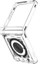 Spigen Ultra Hybrid Pro MagSafe Case for Samsung Galaxy Z Flip 7 Zero One - Transparent
