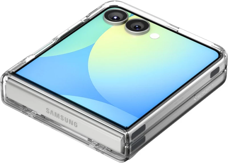 Spigen Ultra Hybrid Pro MagSafe Case for Samsung Galaxy Z Flip 7 Zero One - Transparent