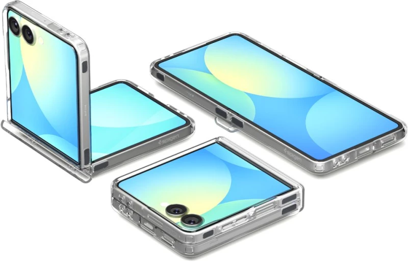 Spigen Ultra Hybrid Pro MagSafe Case for Samsung Galaxy Z Flip 7 Zero One - Transparent
