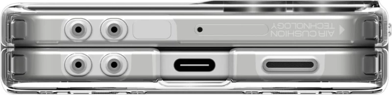 Spigen Ultra Hybrid Pro MagSafe Case for Samsung Galaxy Z Flip 7 Zero One - Transparent