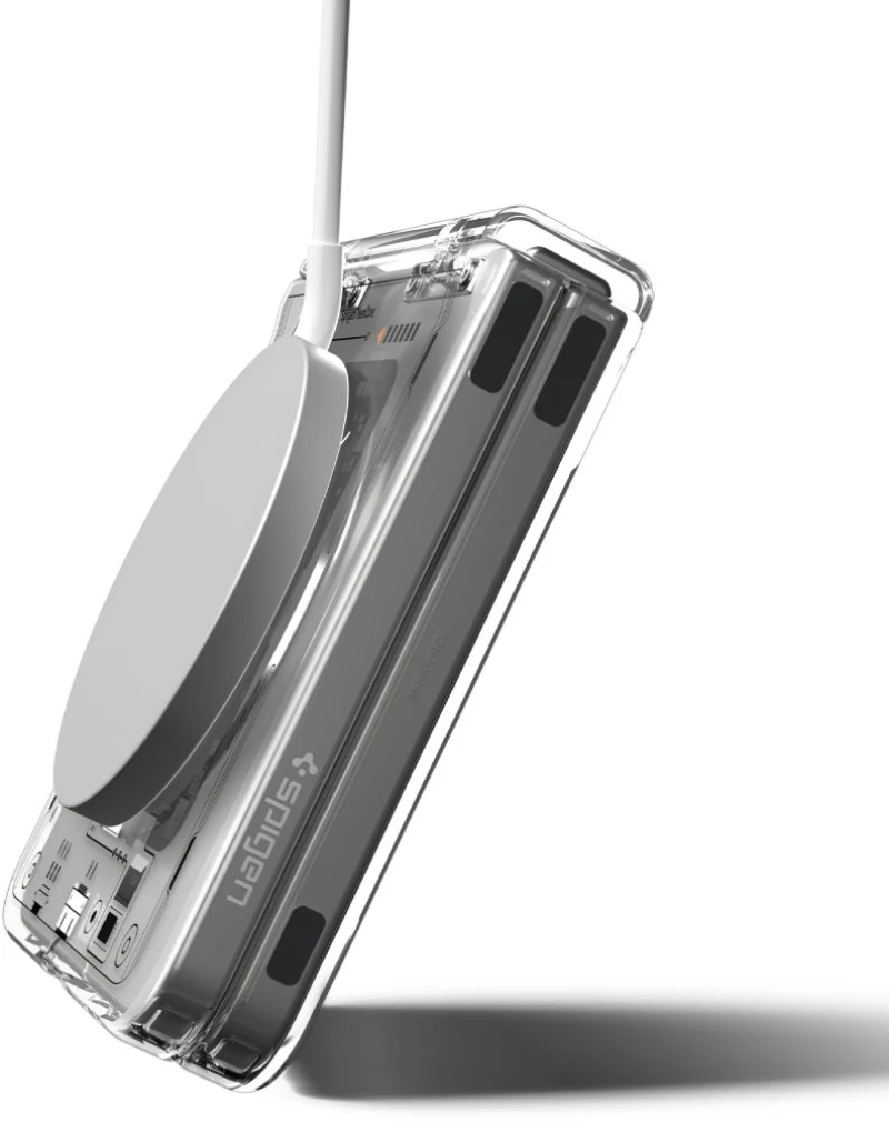Spigen Ultra Hybrid Pro MagSafe Case for Samsung Galaxy Z Flip 7 Zero One - Transparent