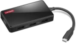 Lenovo GX91M73945 laptop dock/port replicator Wired USB 3.2 Gen 1 (3.1 Gen 1) Type-C Black