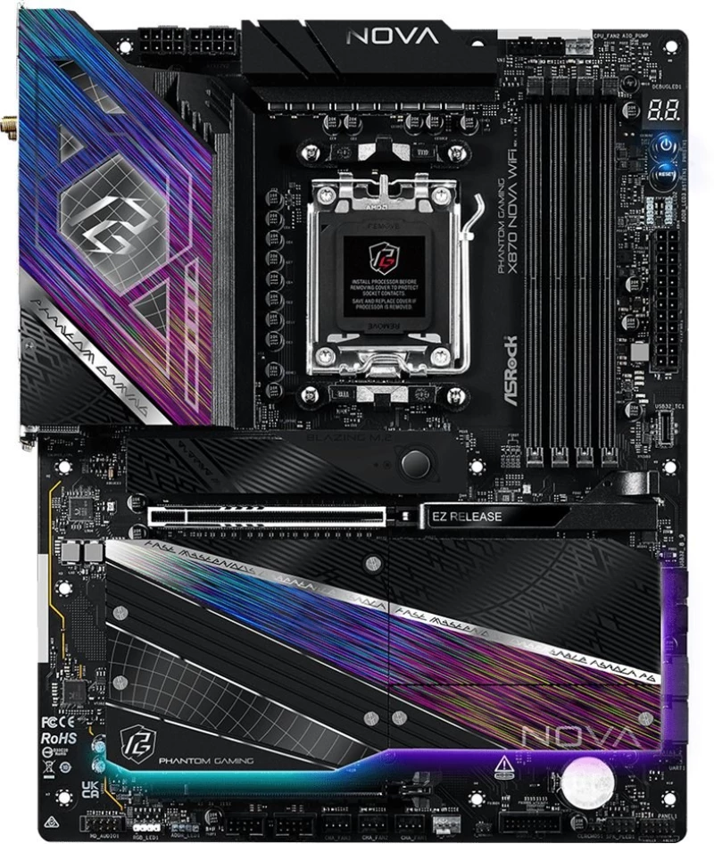 ASRock X870 NOVA WIFI motherboard