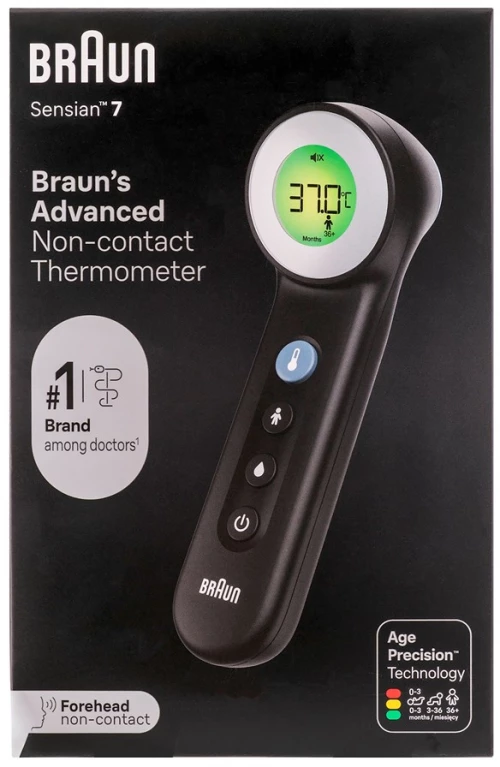 Braun BNT400B non-contact forehead thermometer