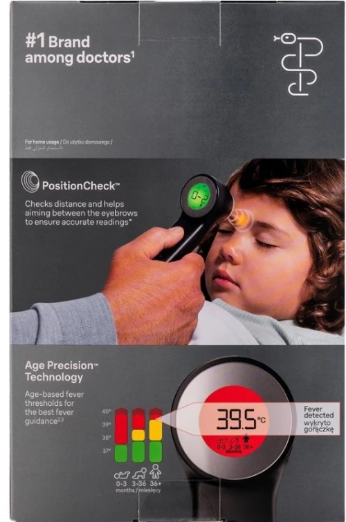 Braun BNT400B non-contact forehead thermometer