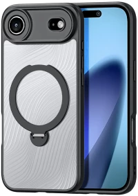 Dux Ducis Aimo Mag Case with Magnetic Ring and Stand for iPhone 17 Air ? Black