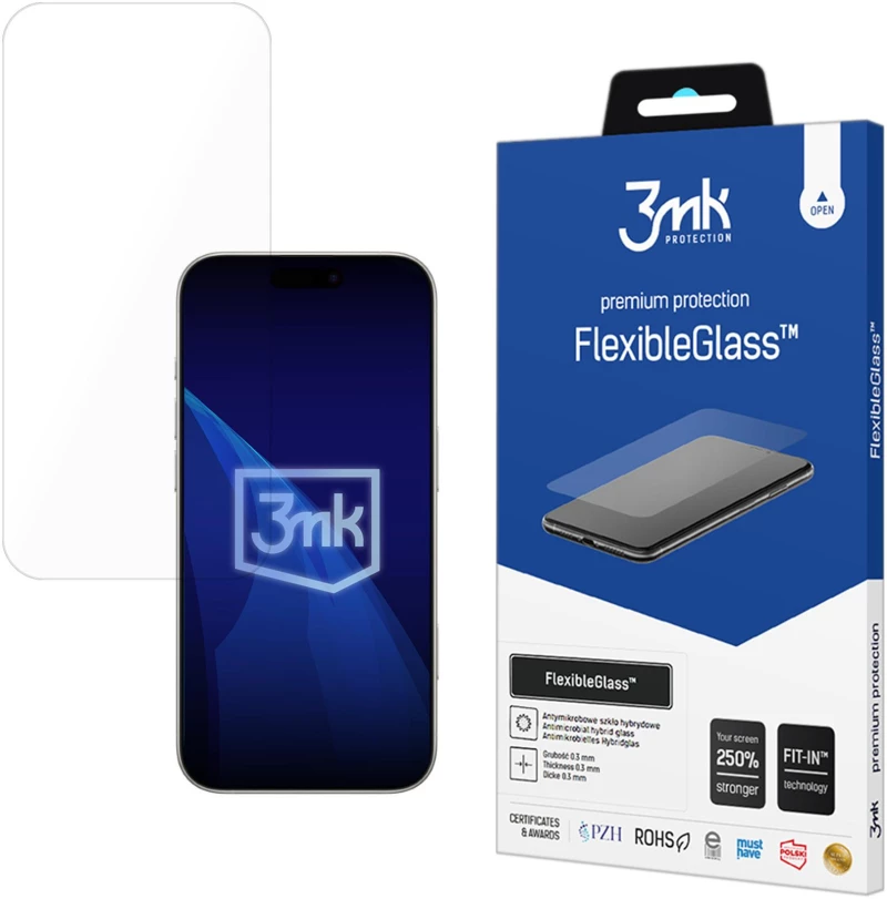 3mk FlexibleGlass v2.0 hybrid glass for Apple iPhone 17