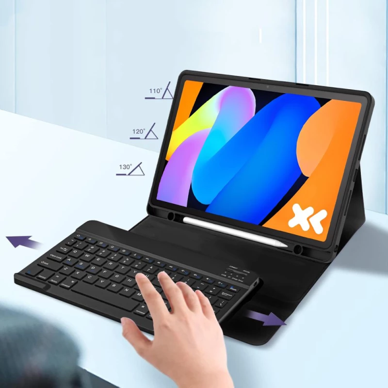 Tech-Protect SC Pen + Keyboard Case for Lenovo Idea Tab 11.0 TB-336 - Black