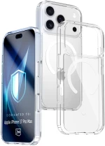 3mk Armor MagCase for iPhone 17 Pro Max - Transparent