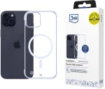 3mk Just20g MagCase for iPhone 15 Plus - transparent