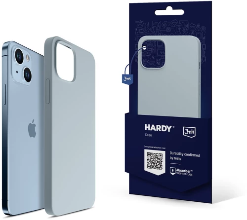3mk Hardy Silicone MagCase for iPhone 14 Plus - Blue