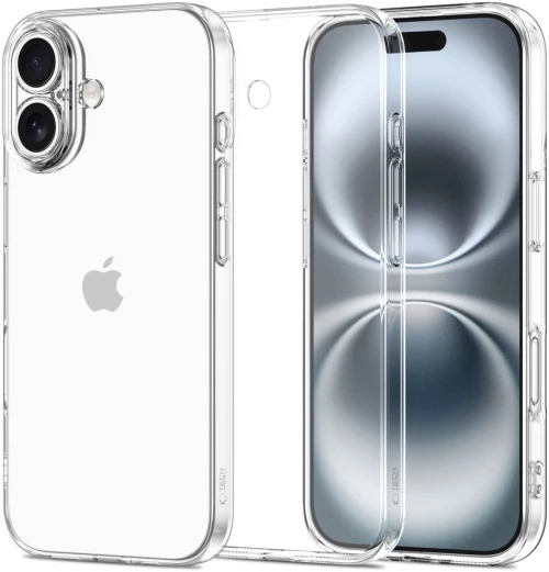 Tech-Protect FlexAir Case for iPhone 17 - Transparent