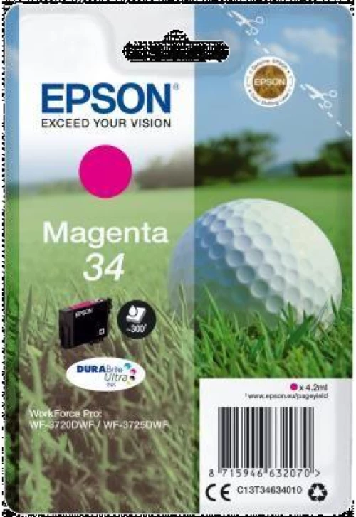 Μελάνι Epson 34 magenta 300pgs