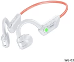 Ασύρματα Ακουστικά Bone Conduction με Bluetooth WEKOME WG-03 (Έντονο Πορτοκαλί)