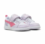 PUMA REBOUND V6  LOW AC PS 397419 22 LILAC FROST/ROSE/WHITE