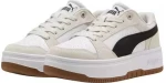 PUMA REBOUND FEMME LOW SD 402593 01 WHITE/BLACK/IVORY