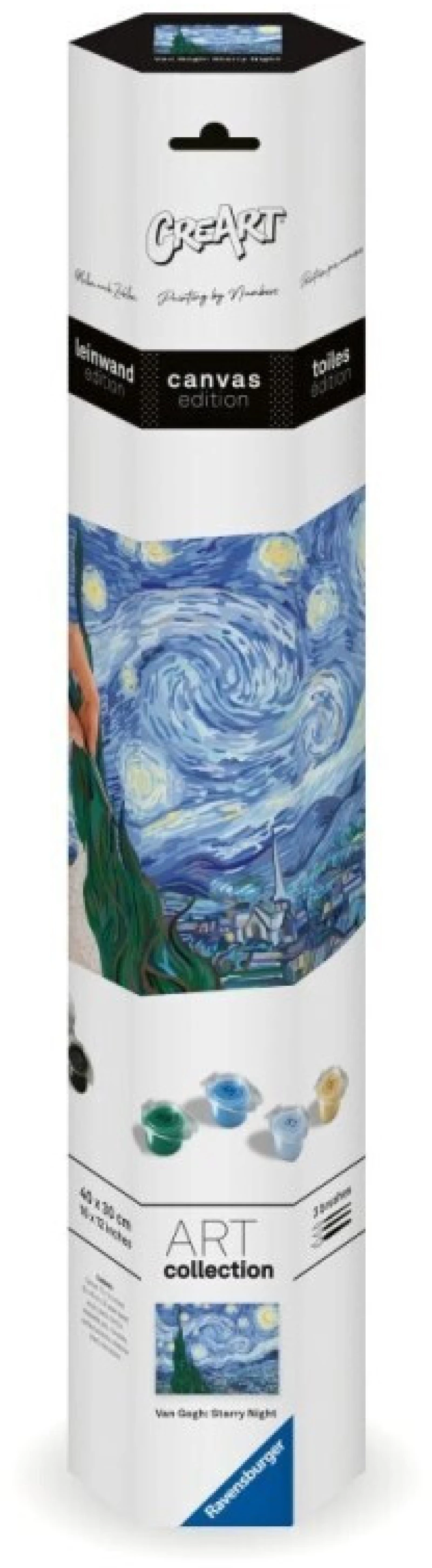 RAVESBURGER CREART ΠΑΙΧΝΙΔΙ ΚΑΤΑΣΚΕΥΗΣCANVAS EDITION VAN GOGH STARRY NIGHT- 23915