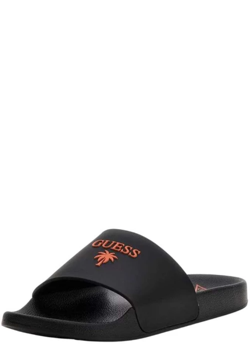 Guess F5GZ05BB00F-JBLK Παντόφλες Μαύρες