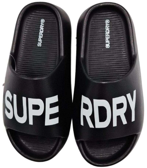 SUPERDRY TXS24225-BLACK Παντόφλες