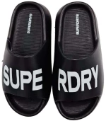 SUPERDRY TXS24225-BLACK Παντόφλες