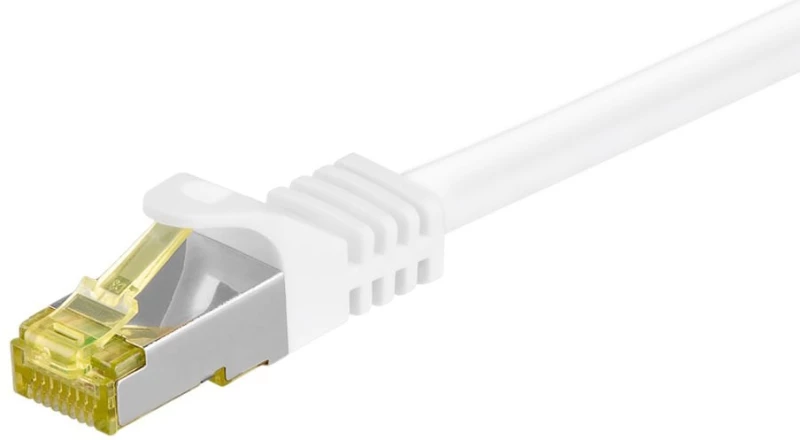GOOBAY καλώδιο δικτύου 91094, CAT 7 S/FTP, copper, 500MHz, 3m, λευκό