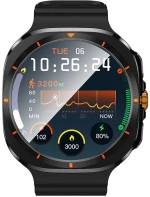 Hoco Y29 Smartwatch με Ελληνικό Μενού Μαύρο