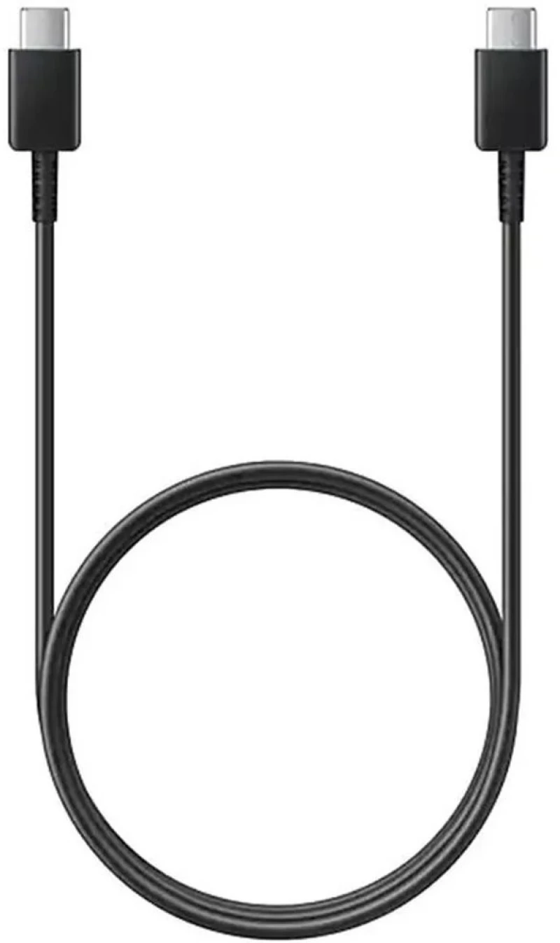 Samsung 45W Φορτιστής + Καλώδιο USB-C/USB-C Black EP-TA845EBE + EP-DW767JBE (OOB Bulk)