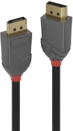 Lindy LY-36481 Cable DisplayPort male - DisplayPort male 1m Μαύρο
