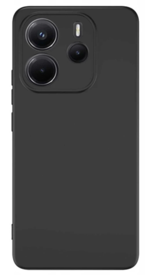 TechWave Soft Silicone case for Xiaomi Redmi Note 14 4G black