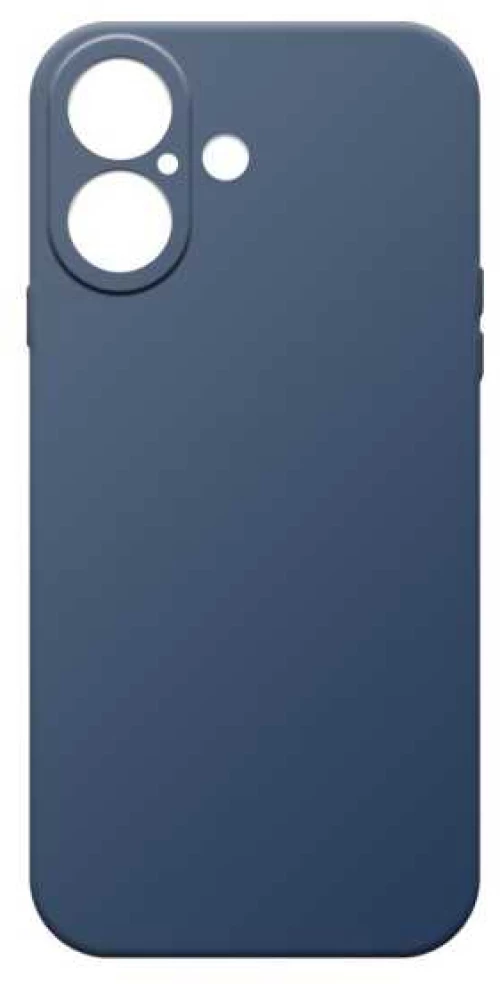 TechWave Soft Silicone case for Apple iPhone 17 navy blue
