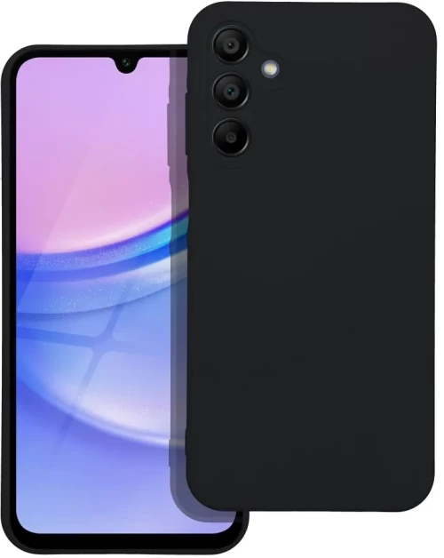 TechWave Soft Silicone case for Samsung Galaxy S24 FE black