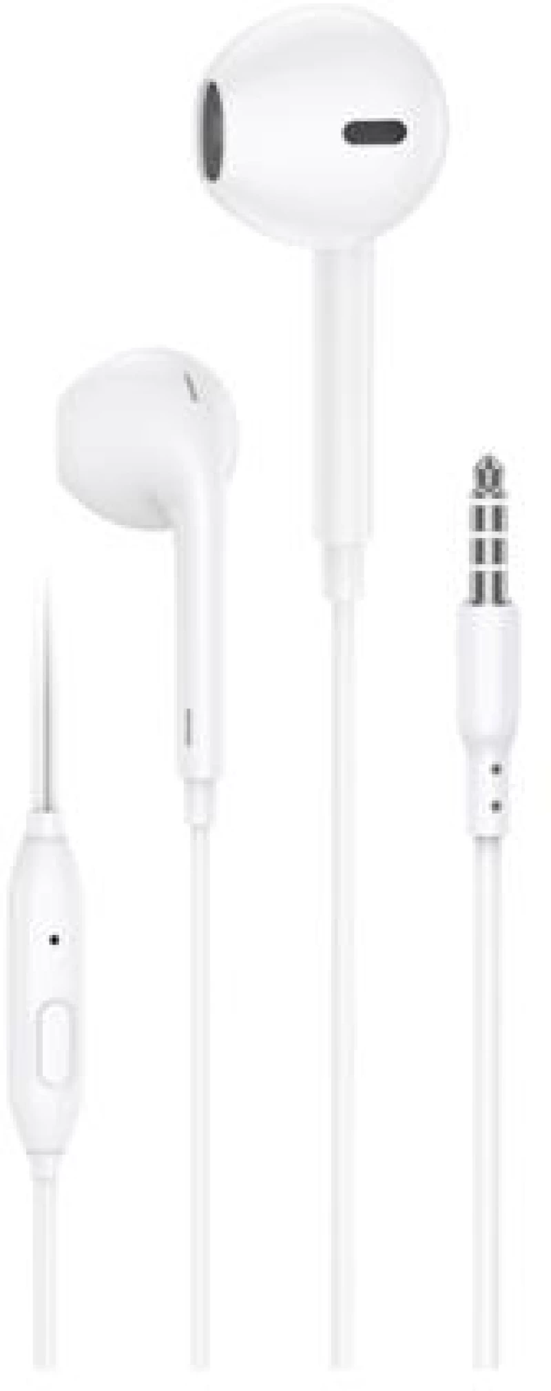 Hands Free Stereo Foneng EP100 3.5mm Λευκό