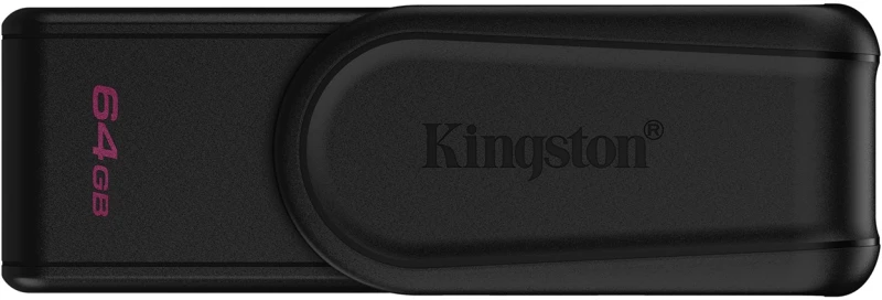 Kingston Technology DataTraveler 64GB Portable USB 3.2 Gen 1 Exodia S (Black/Black)
