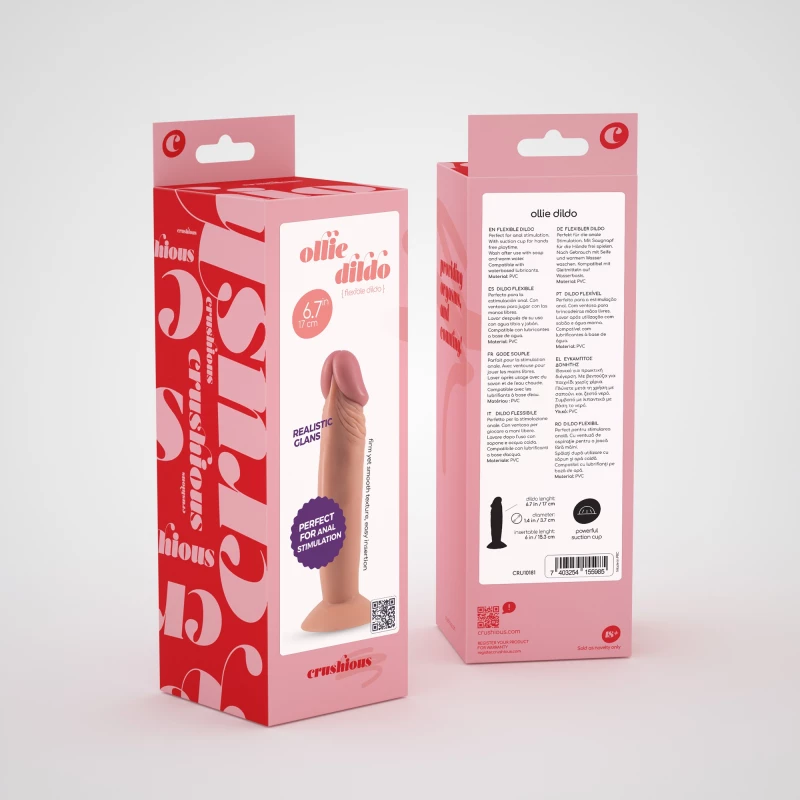 CRUSHIOUS OLLIE 6,7  DILDO