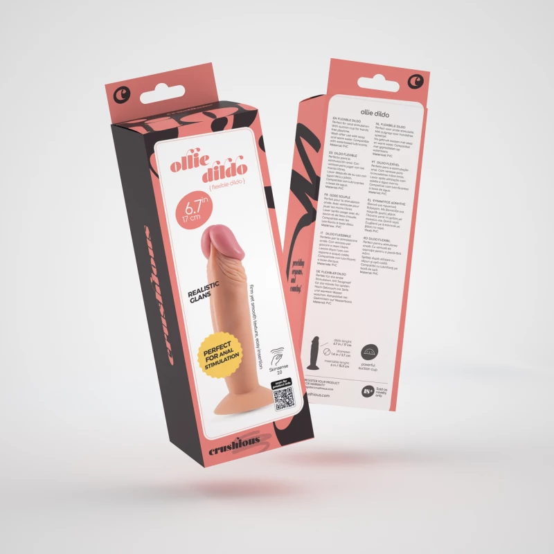 CRUSHIOUS OLLIE 6,7  DILDO