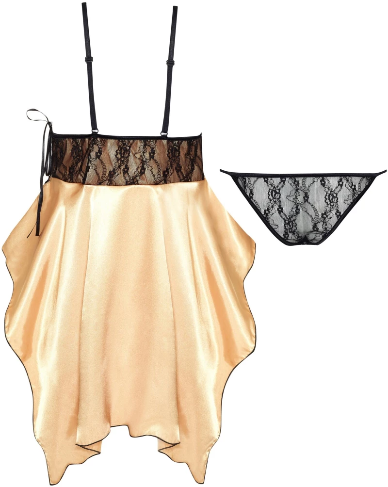 BEAUTY NIGHT FASHION JULIETA CHEMISE GOLD