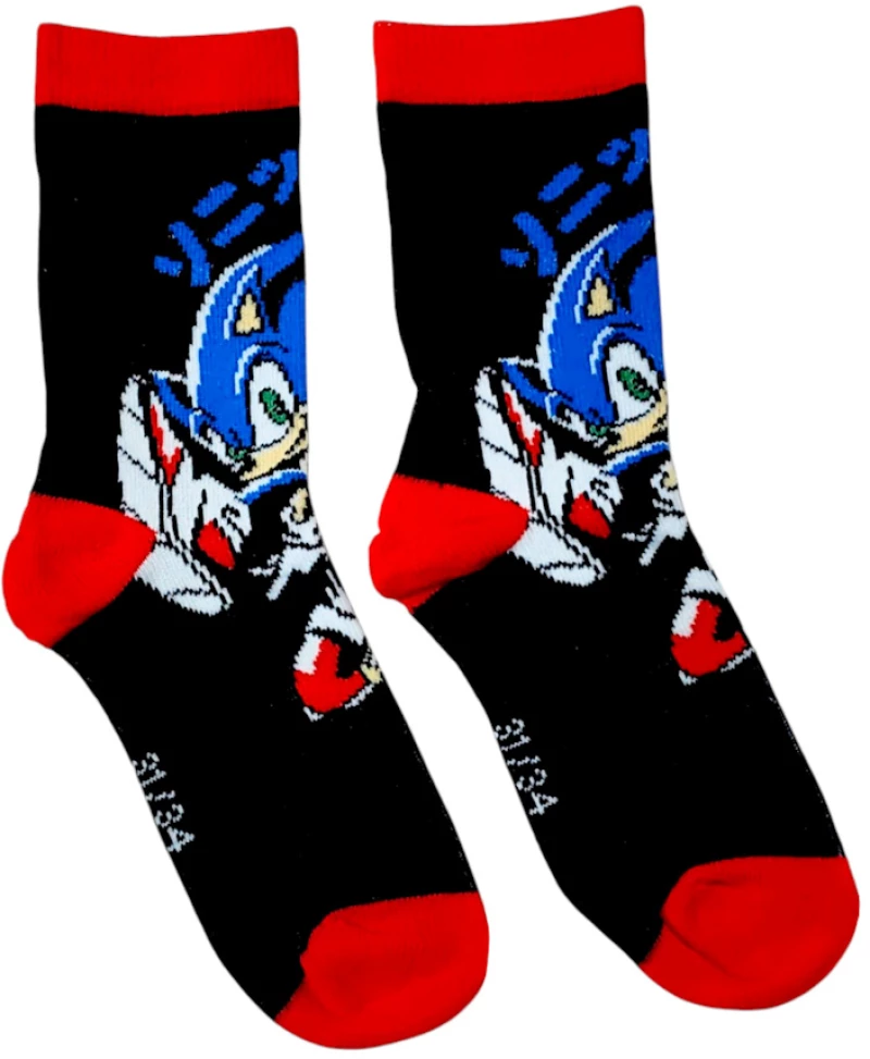 ΚΑΛΤΣΕΣ (ΣΕΤ 3 ΤΜΧ) DISNEY SONIC HW0670-1 ΠΟΛΥΧΡΩΜΕΣ (23-34)