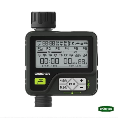 Προγραμματιστής Ποτίσματος Ψηφιακός GRASHER WT6085 - 1 Εξόδου